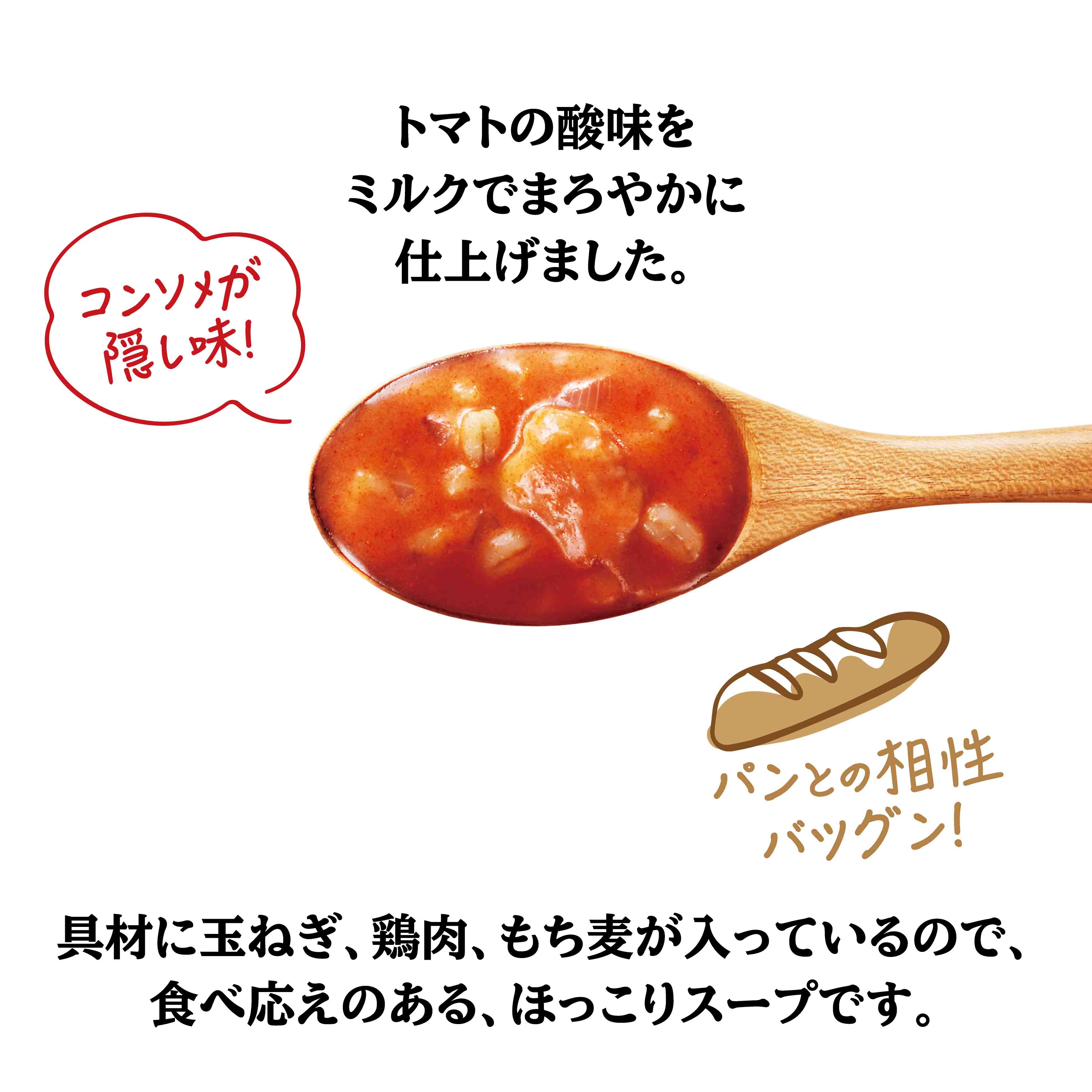ON Spoon玉ねぎと鶏肉のトマトシチュー