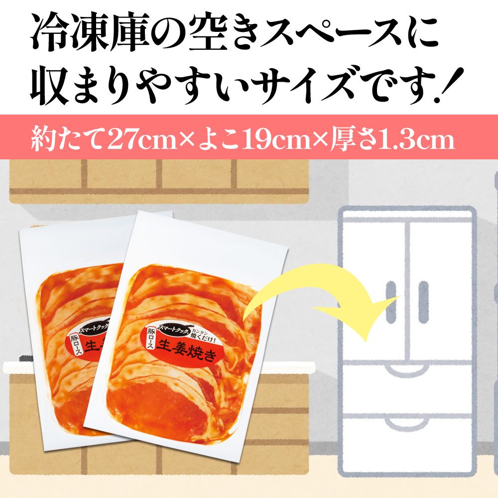 豚ロース生姜焼き200g×2袋セット