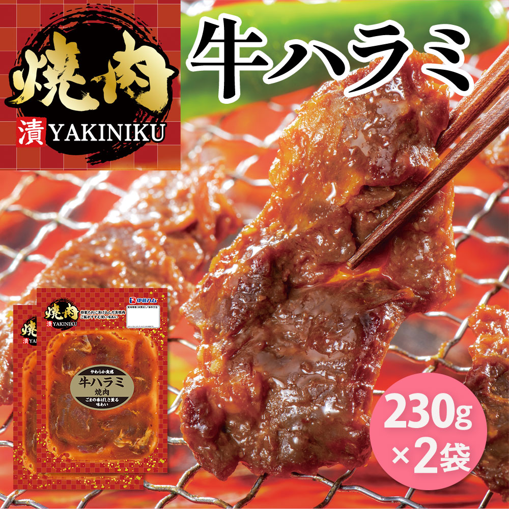 漬YAKINIKU　牛ハラミ230g×2パック