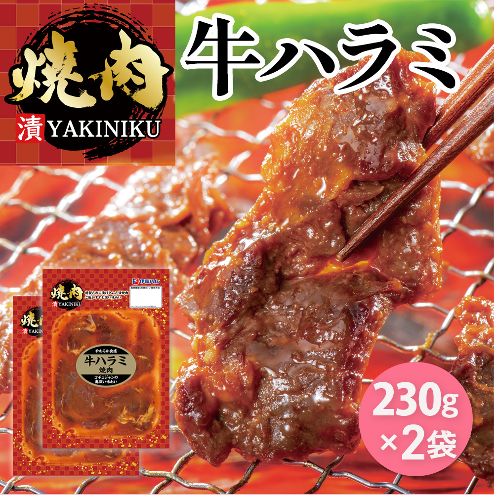 漬YAKINIKU　牛ハラミ230g×2パック