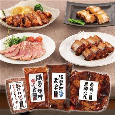 米久のごちそうカルテット（4種のお惣菜アソート）(段ボール箱入り)