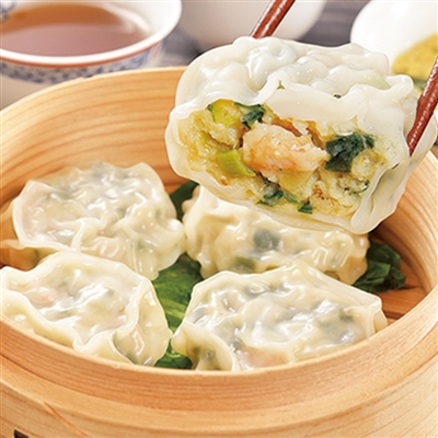 中華街 横浜大飯店監修　ニラ蒸し餃子2袋