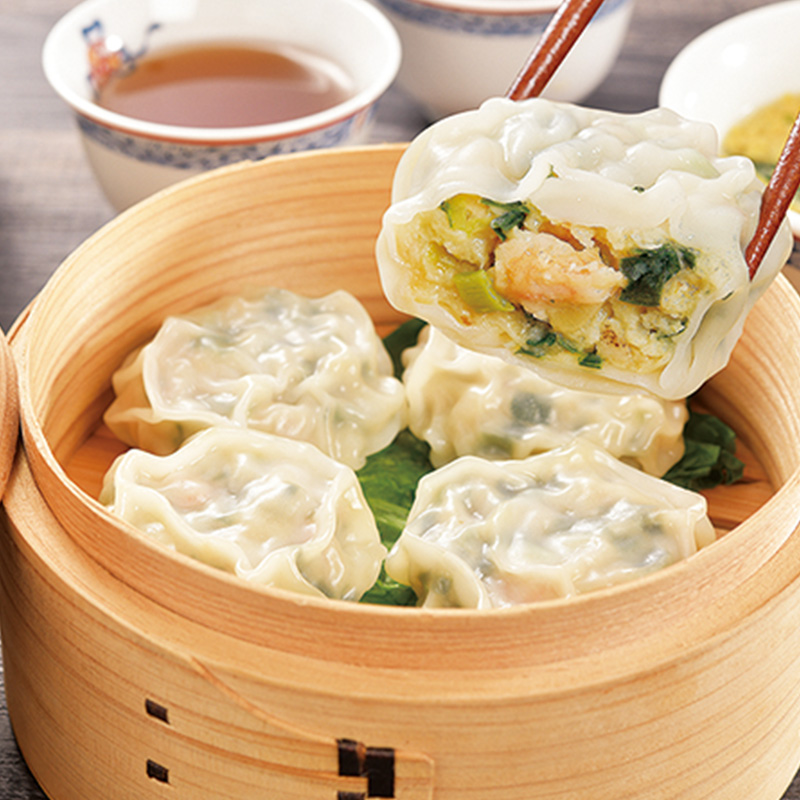 中華街 横浜大飯店監修　ニラ蒸し餃子2袋