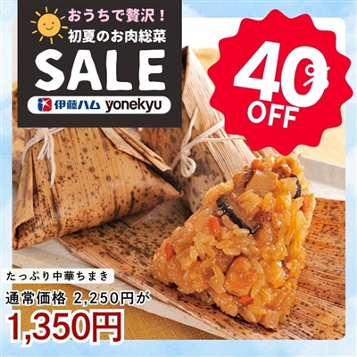 たっぷり中華ちまき10個入り