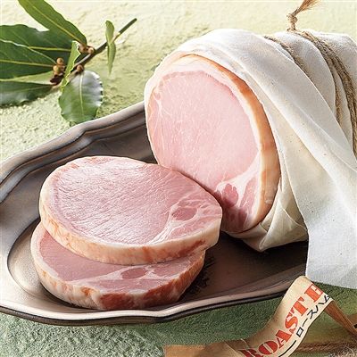 国産六穀豚使用　布巻きロースハム810ｇ(化粧箱入り)