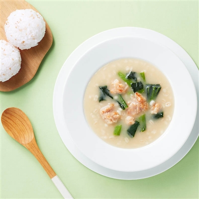  ON Spoon鶏肉とチンゲン菜の鶏白湯スープ