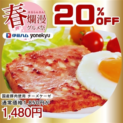 国産豚肉使用 チーズケーゼ3パック