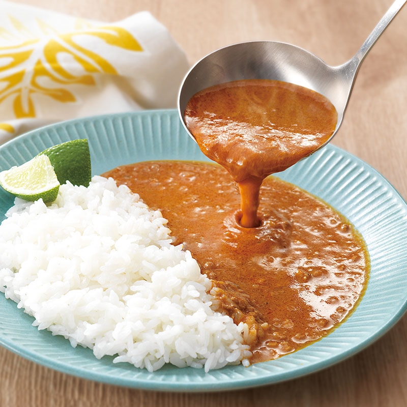 国産六穀豚使用　お肉屋さんのキーマカリー(8食入り)